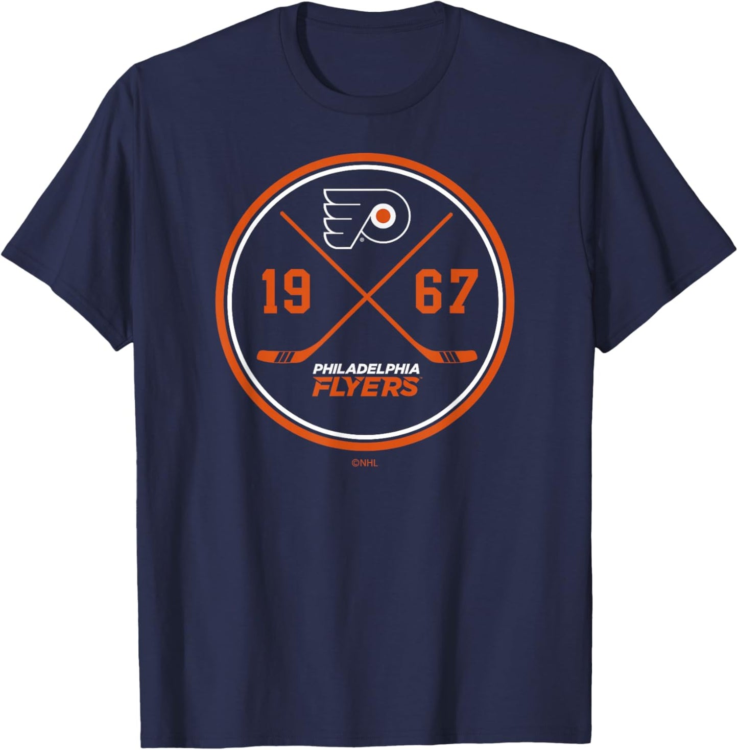Philadelphia Flyers Prize Black Officially Licensed T-Shirt - T-Shirt | Navy