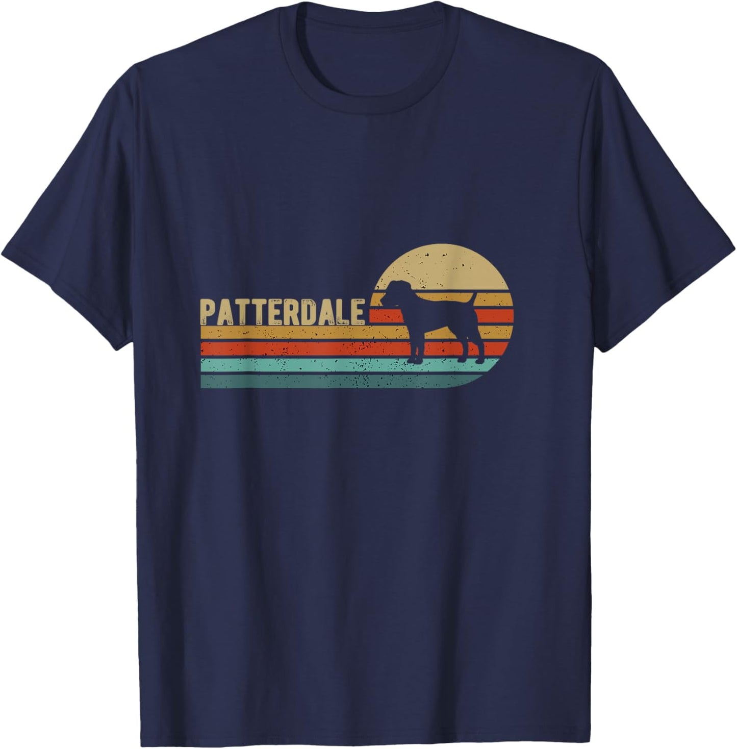 Patterdale Terrier Dog T-Shirt - T-Shirt | Navy