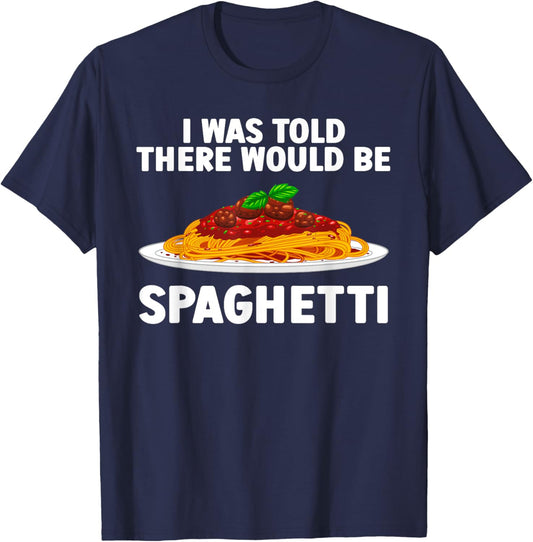 Cool Spaghetti Art Women Italian Foodie Pasta Lover T-Shirt - T-Shirt | Navy