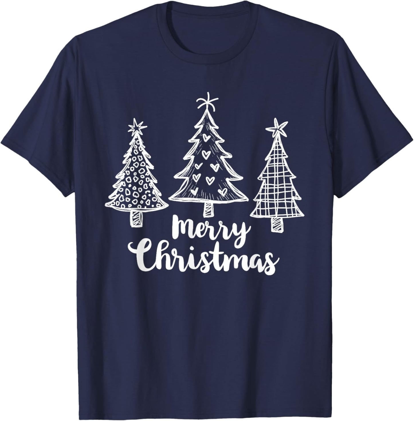 Merry Christmas Buffalo 2024 Santa Hat Edition T-Shirt - T-Shirt | Navy