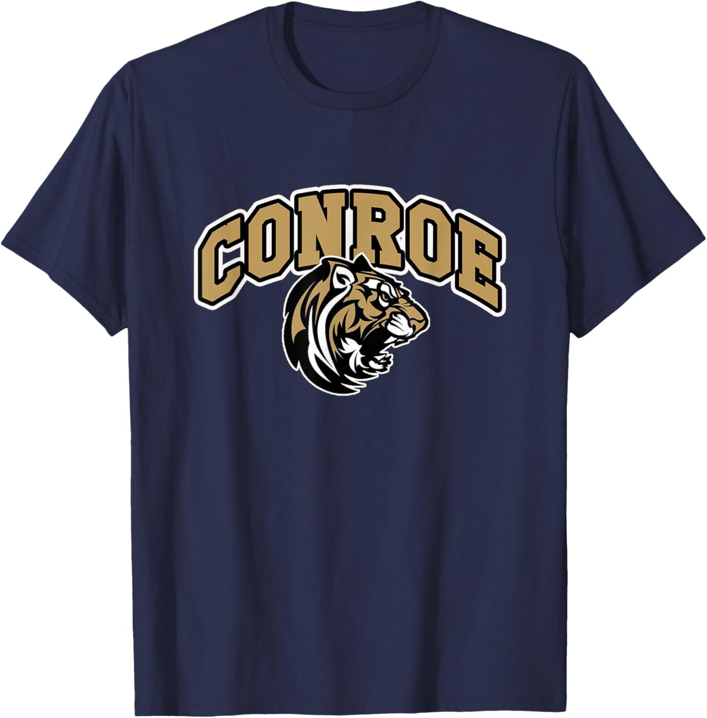 Conroe High School Tigers T-Shirt - T-Shirt | Navy