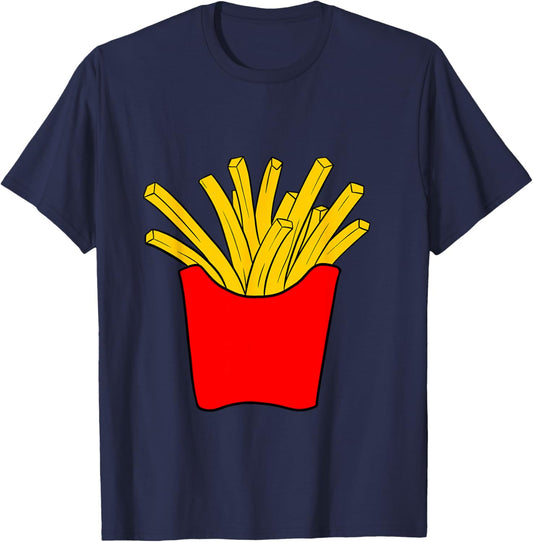 French fries costume for Girls Boys Kids Men Women T-Shirt - T-Shirt | Navy