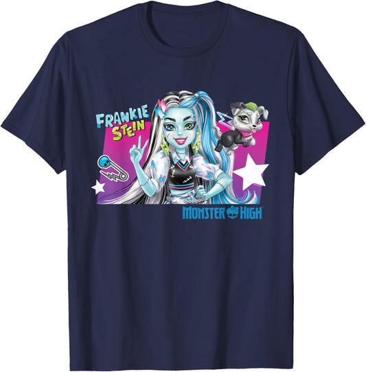 Monster High - Frankie Stein T-Shirt - T-Shirt | Navy