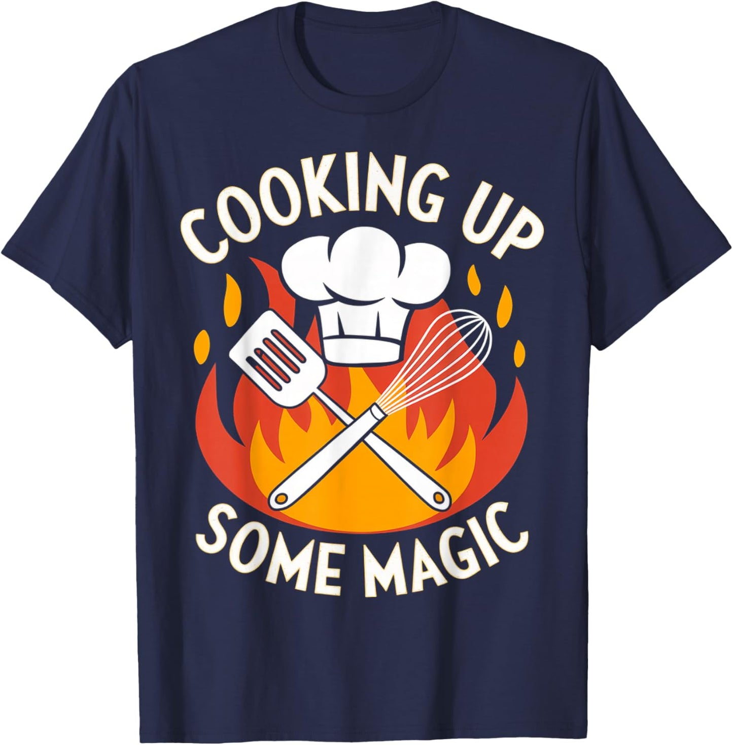 Chef of the BBQ T-Shirt - T-Shirt | Navy