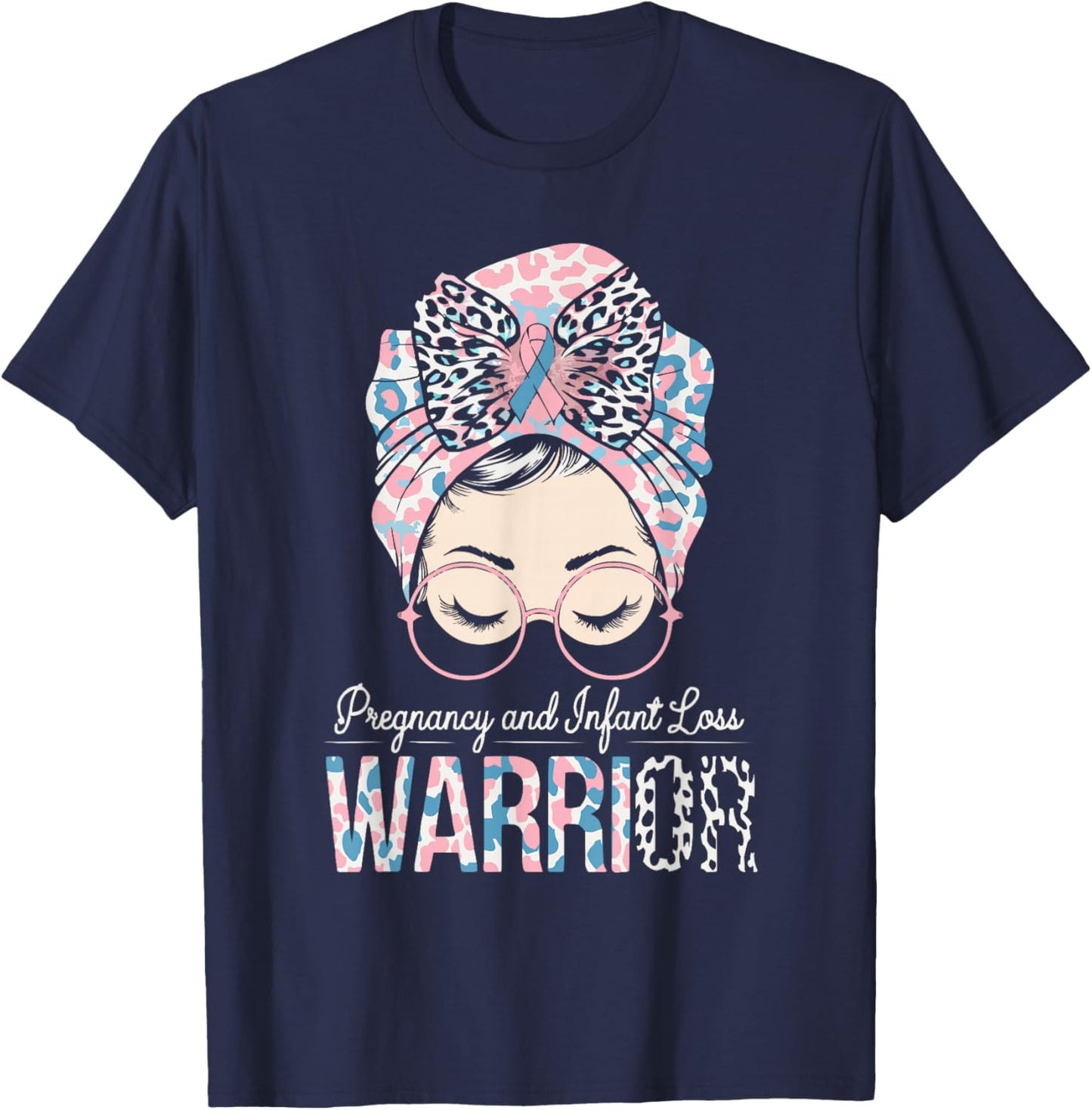 Pregnancy And Infant Loss Awareness Miscarriage T-Shirt - T-Shirt | Navy