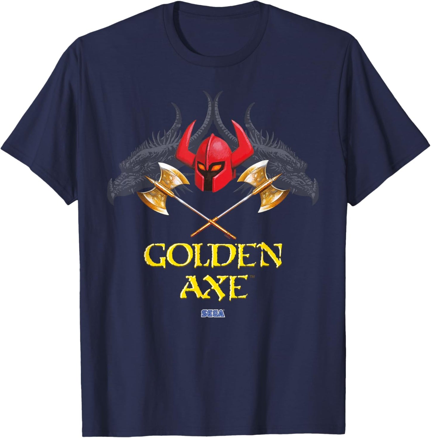Golden Axe Death Adder SEGA Genesis video game T-Shirt - T-Shirt | Navy