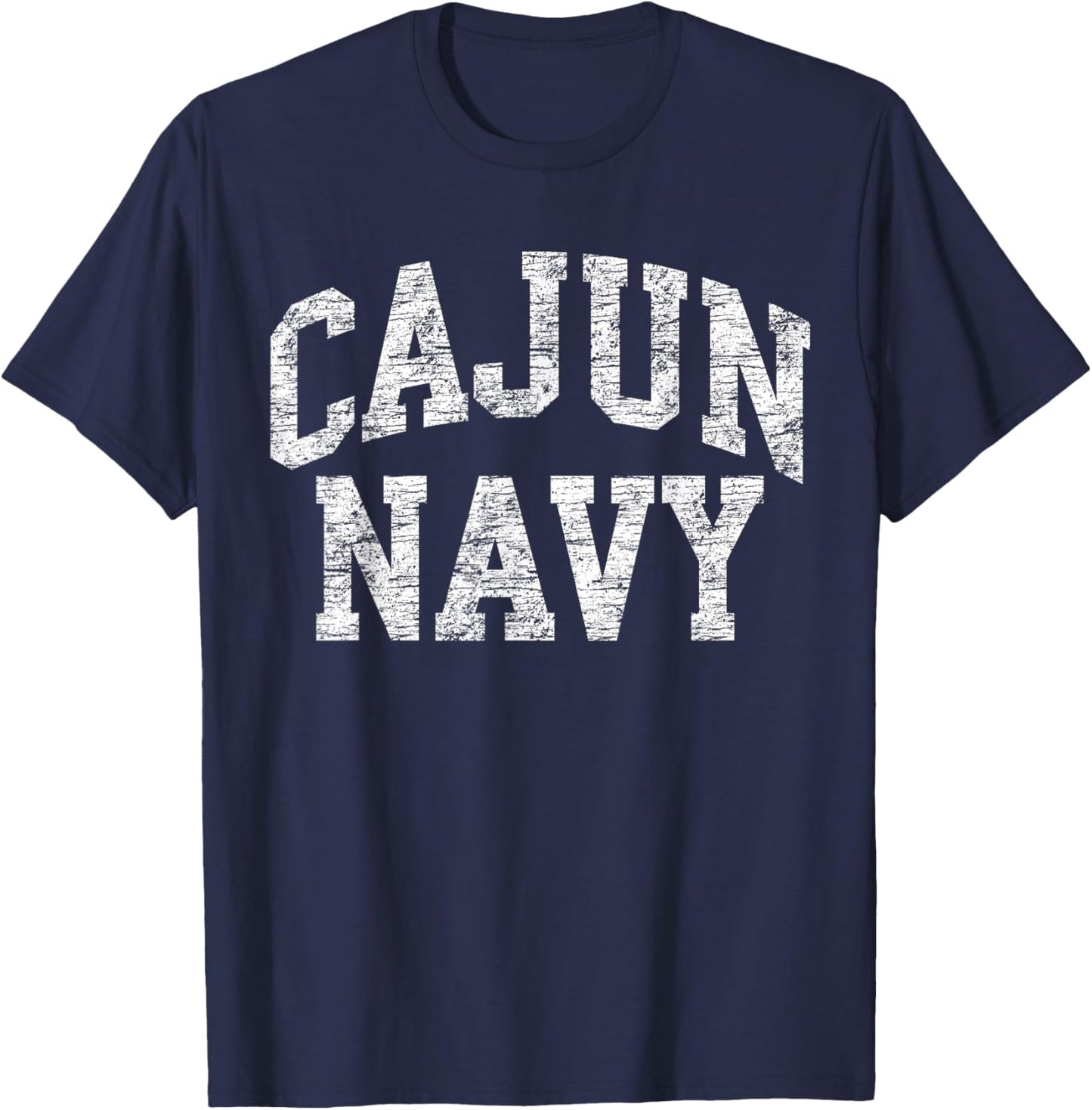 Cajun Navy Vintage T-Shirt - T-Shirt | Navy