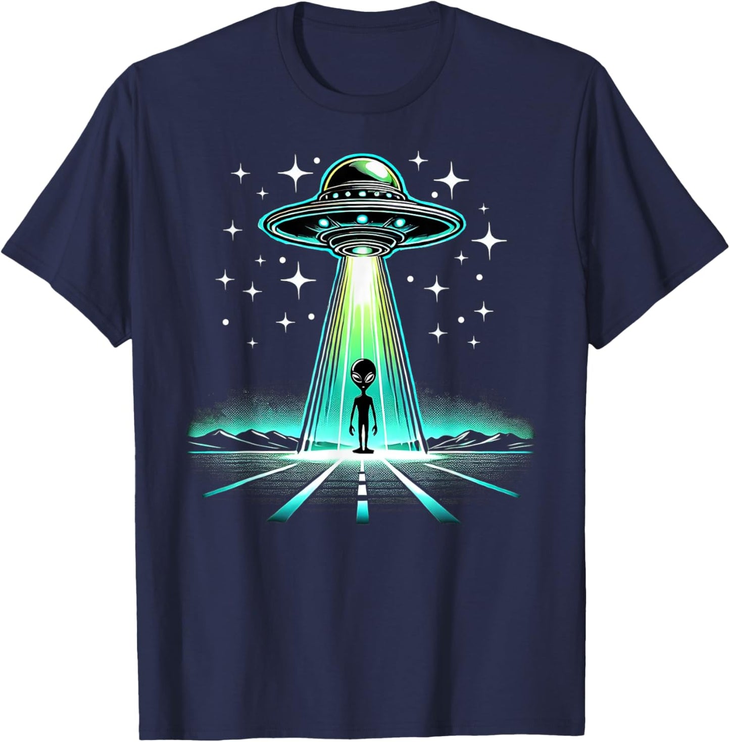 Roswell New Mexico Alien T-Shirt - T-Shirt | Navy