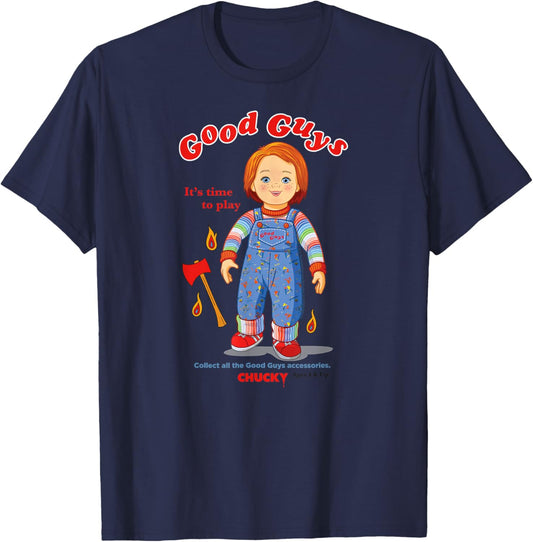 Chucky Collect All The Good Guys Accessories T-Shirt - T-Shirt | Navy