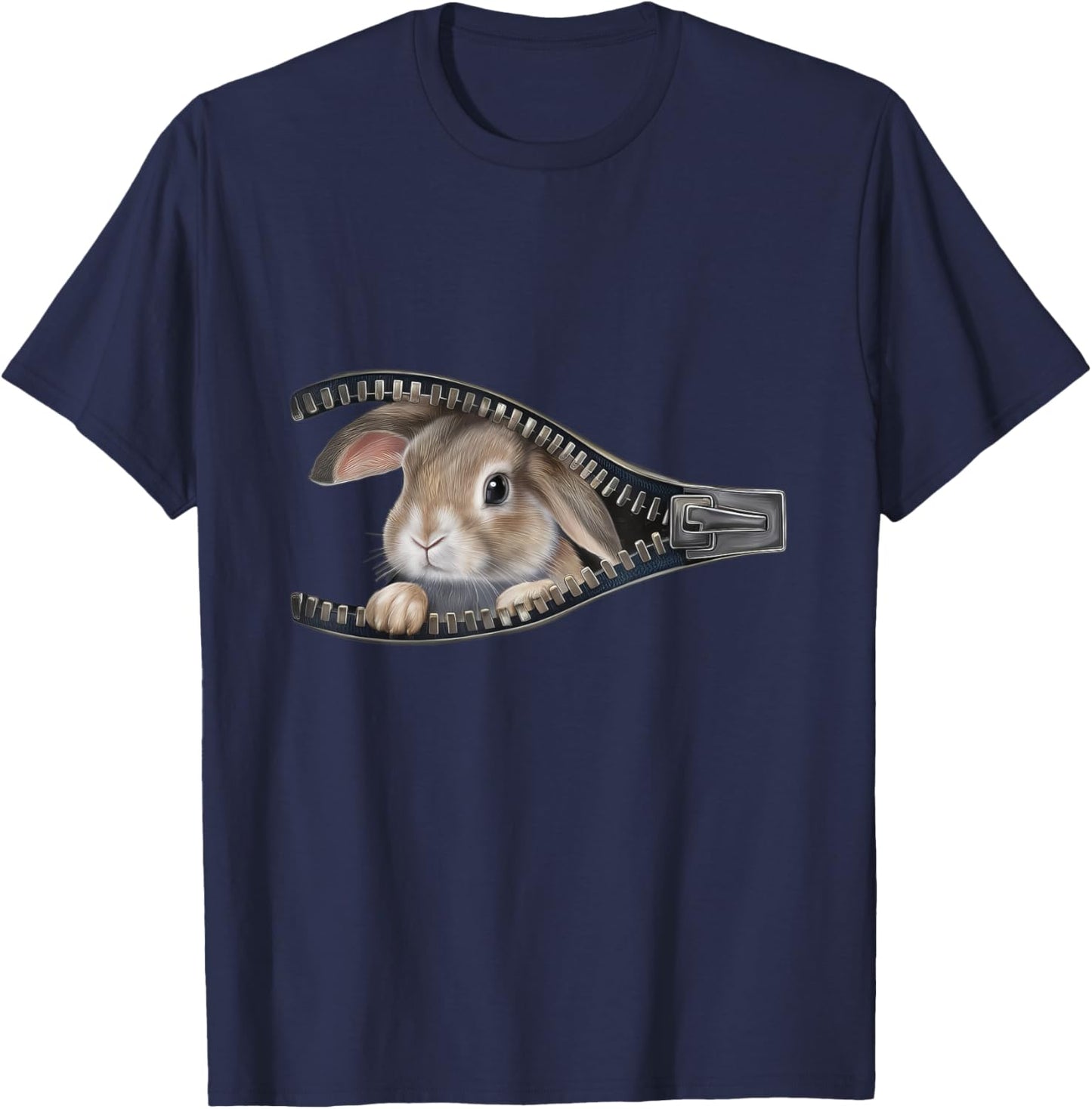 Rabbit T-Shirt - T-Shirt | Navy