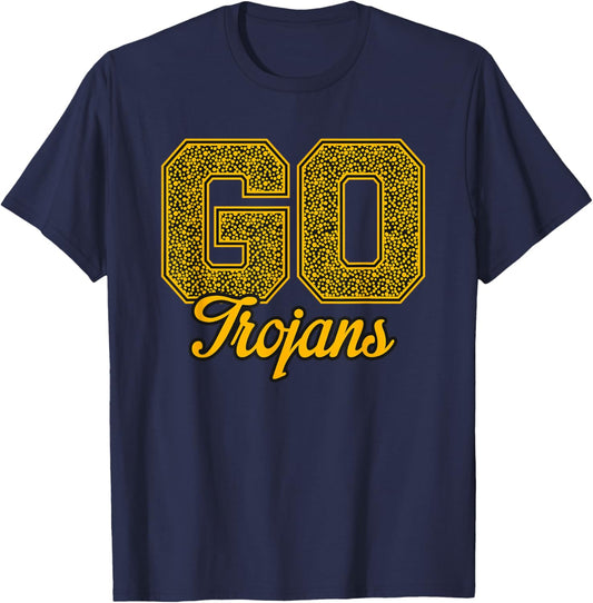 Carrollton Trojans GO! School Pride T-Shirt - T-Shirt | Navy