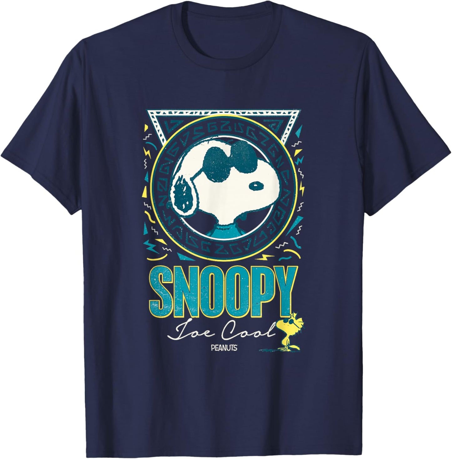 Peanuts Snoopy Sunglasses Joe Cool T-Shirt - T-Shirt | Navy