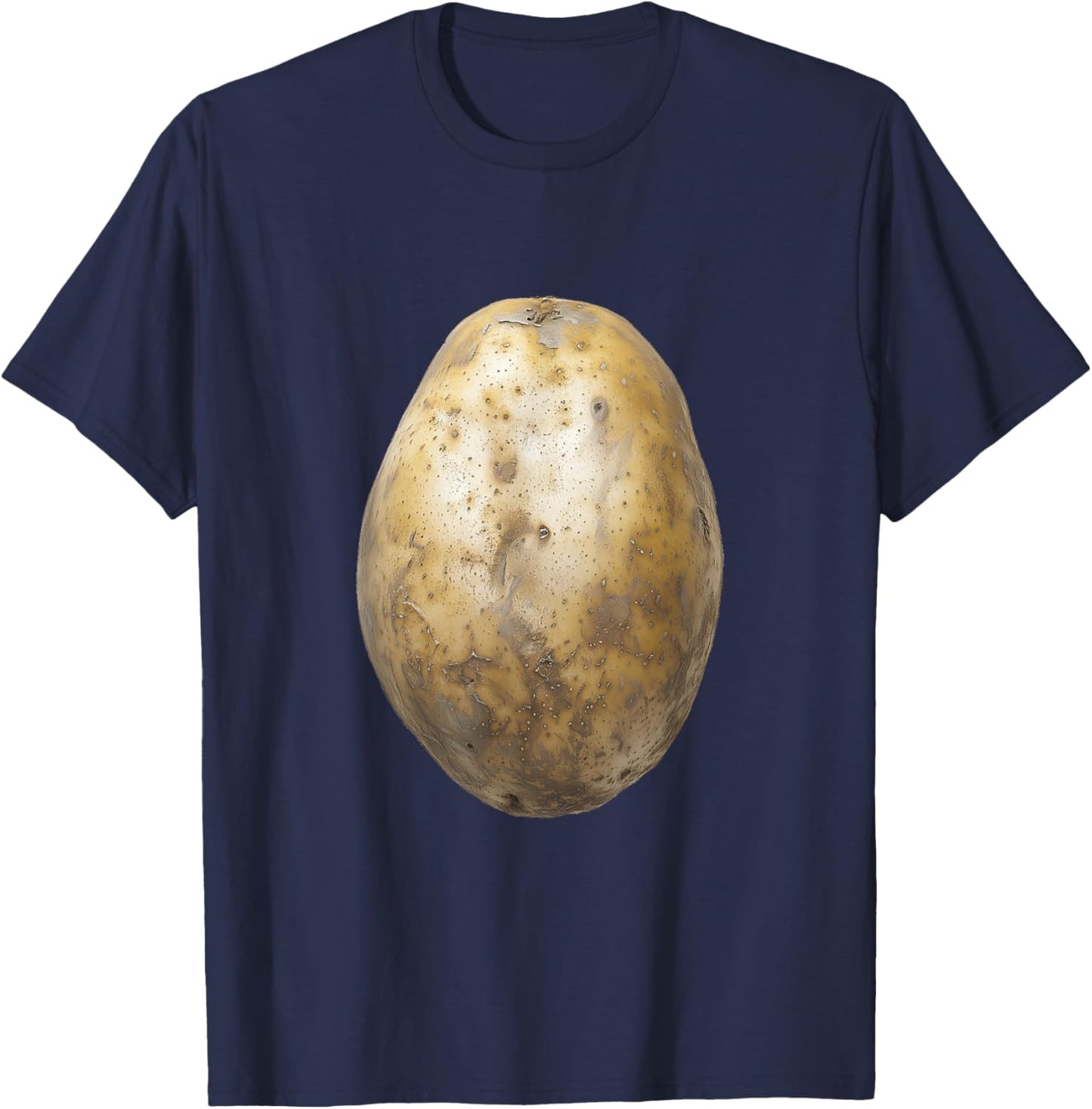 Potato Potatoes Food Halloween Costume Funny Graphic T-Shirt - T-Shirt | Navy