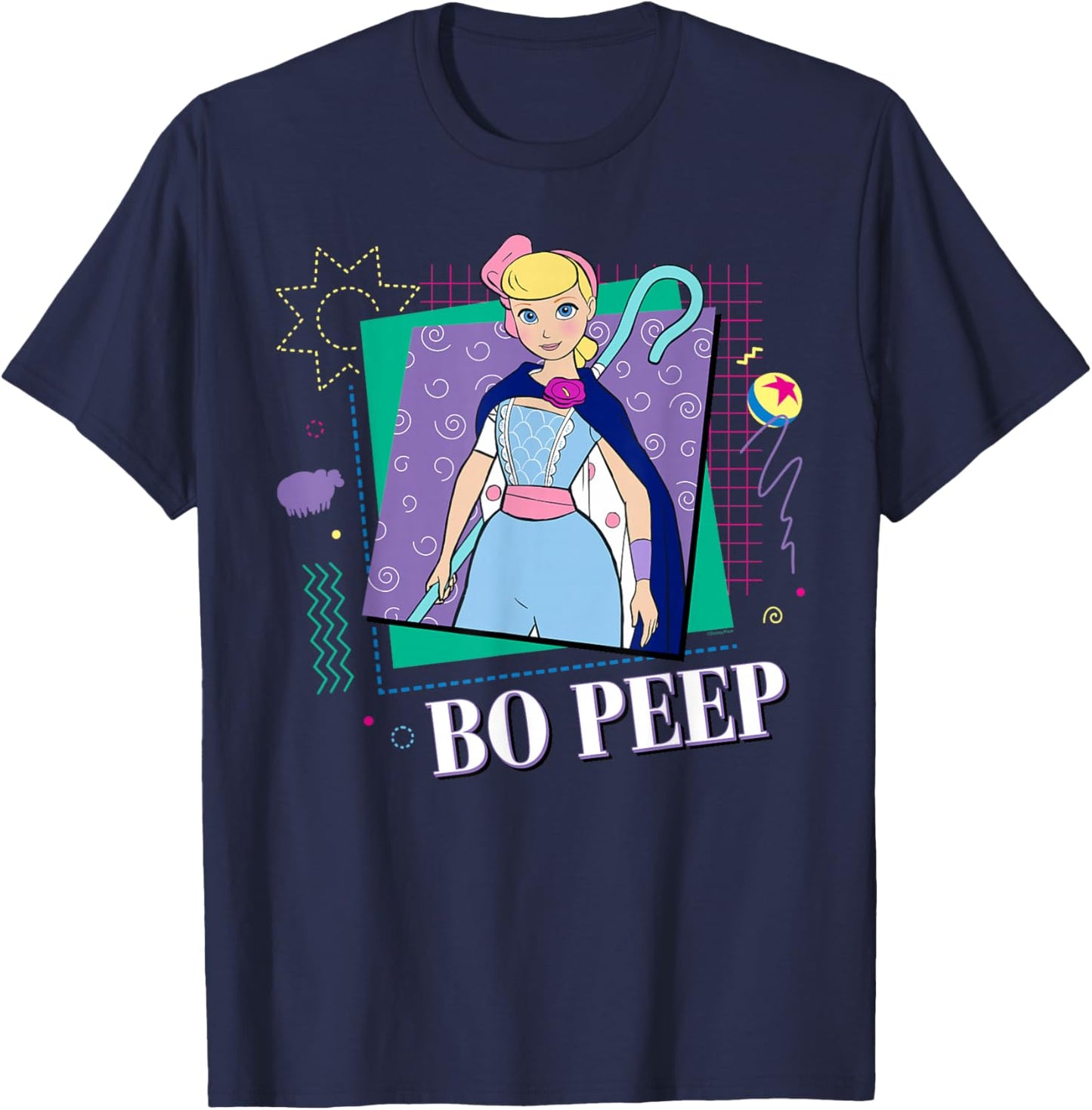 Disney & Pixar’s Toy Story ’90s Couples Matching Bo Peep T-Shirt - T-Shirt | Navy