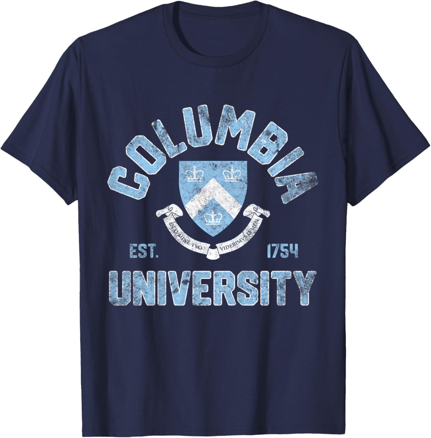 Kids Columbia Vintage Crest Arch EST. 1754 Navy | Columbia T-Shirt - T-Shirt | Navy