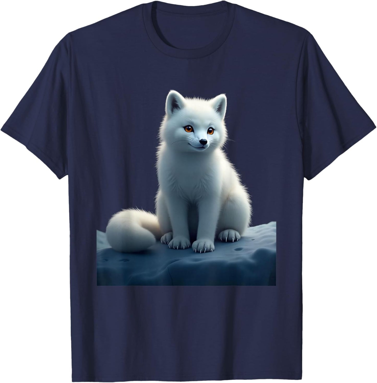 Arctic Fox Kids T-Shirt - T-Shirt | Navy