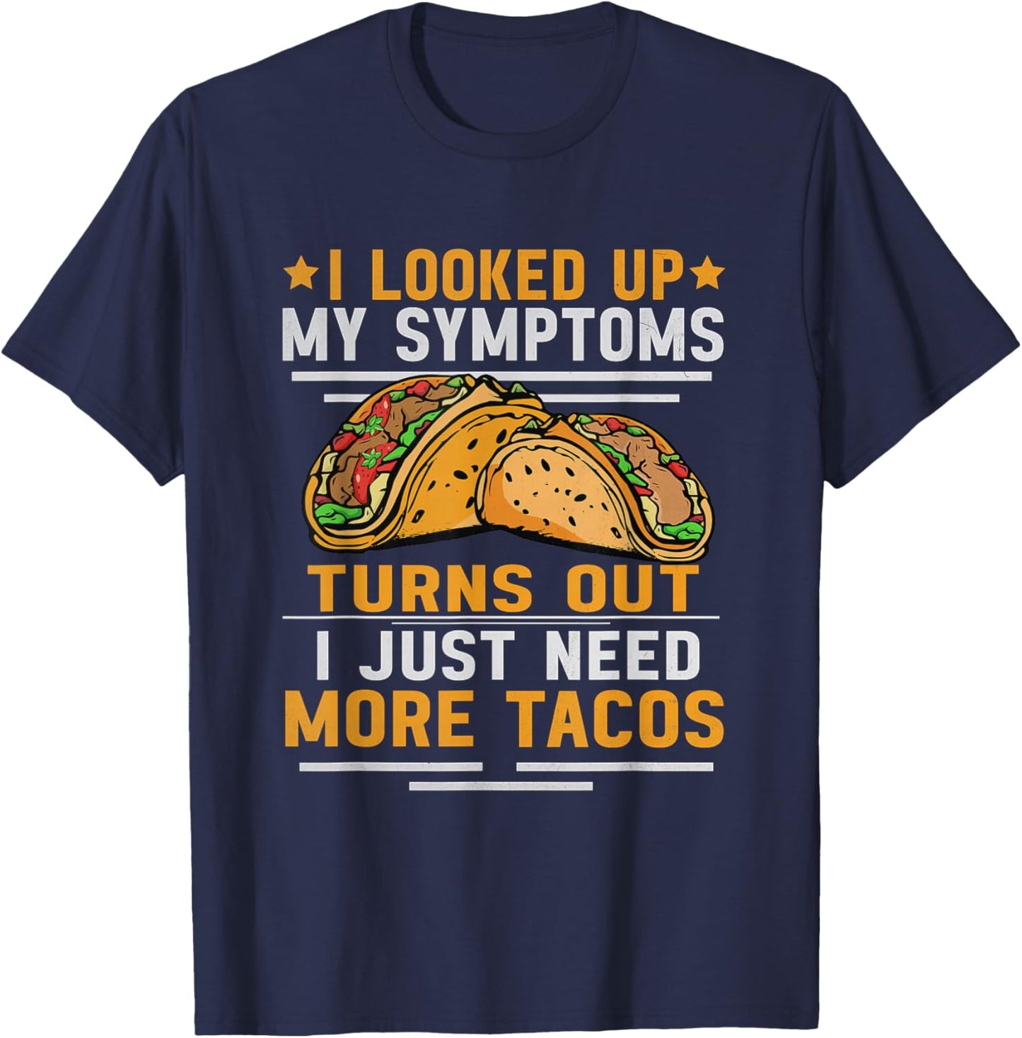 Tacos Lover Women Mexican Food Funny Taco T-Shirt - T-Shirt | Navy