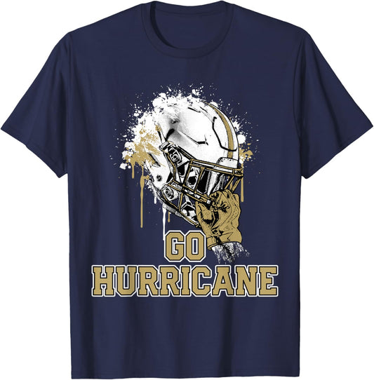 Jonesboro Hurricane Rising Helmet GO! T-Shirt - T-Shirt | Navy