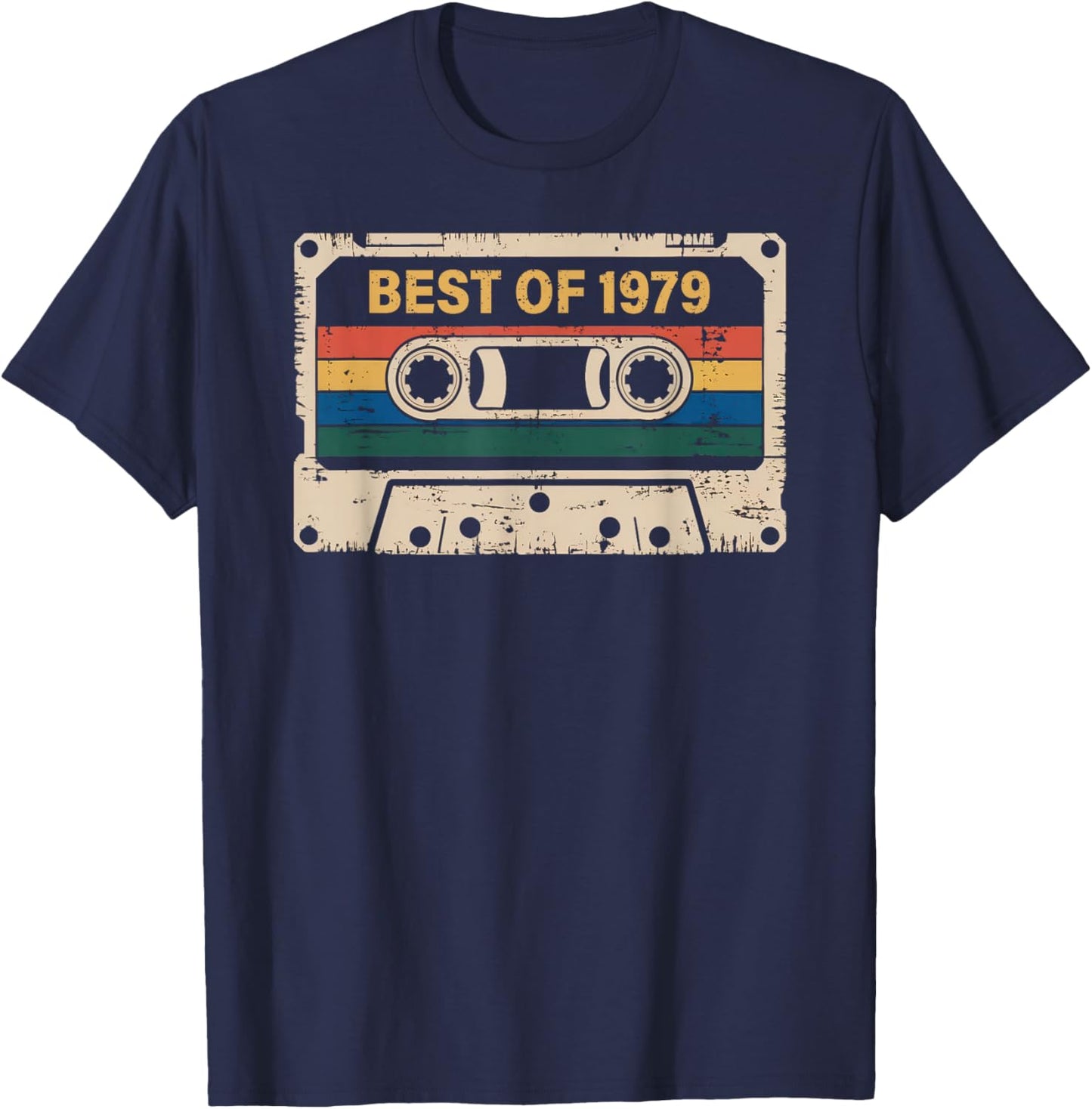 47th Birthday BEST 1979 Birthday Gifts Women T-Shirt - T-Shirt | Navy