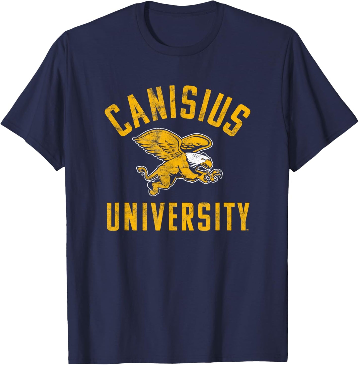 Canisius University Golden Griffins Large T-Shirt - T-Shirt | Navy
