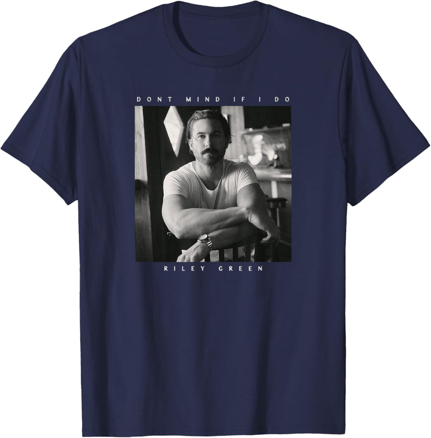 Riley Green - Don't Mind If I Do T-Shirt - T-Shirt | Navy
