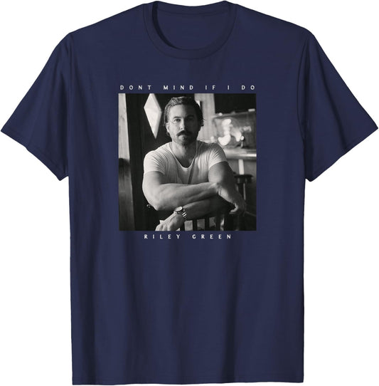 Riley Green - Don't Mind If I Do T-Shirt - T-Shirt | Navy