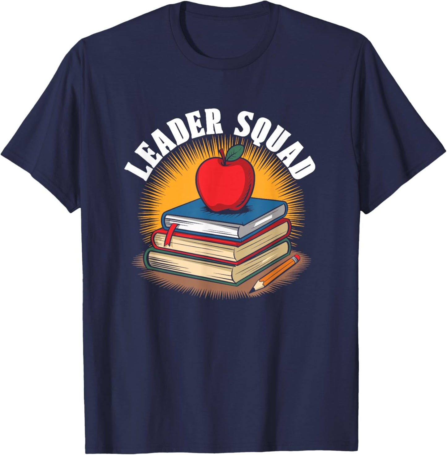 Leadership Squad - Elementary School Principal T-Shirt - T-Shirt | Navy