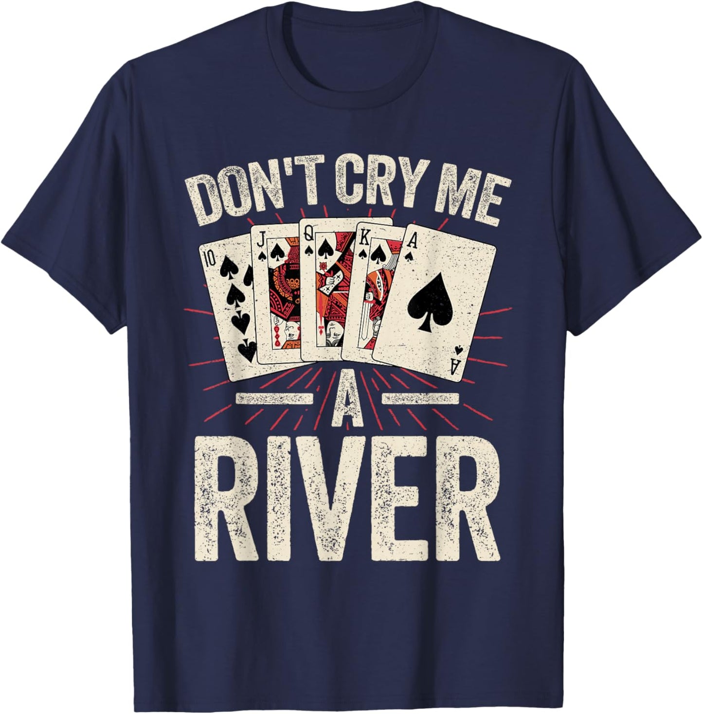 Poker Player T-Shirt - T-Shirt | Navy