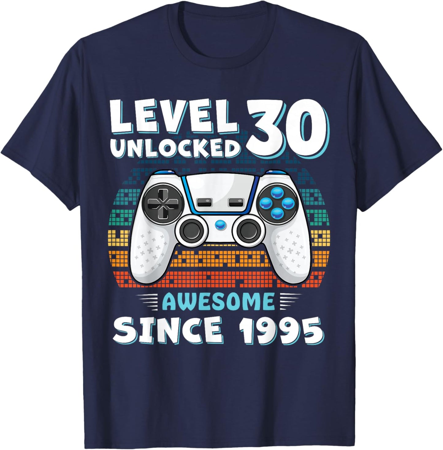 30 Year Birthday Decorations Men Gag 30yr 1995 30th Birthday T-Shirt - T-Shirt | Navy