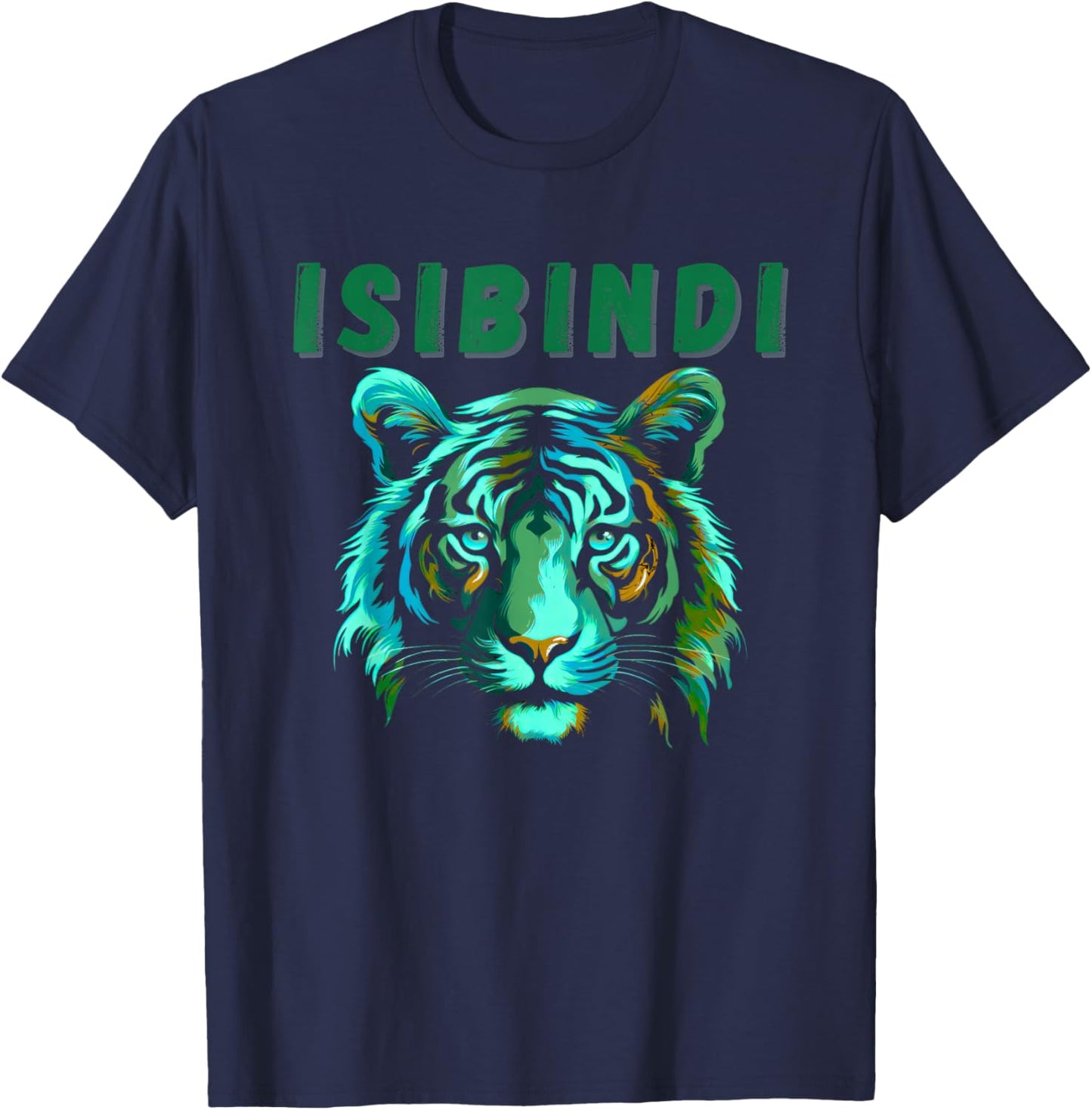 ISIBINDI LION BINDI House of Courage School Spirit Day Green T-Shirt - T-Shirt | Navy