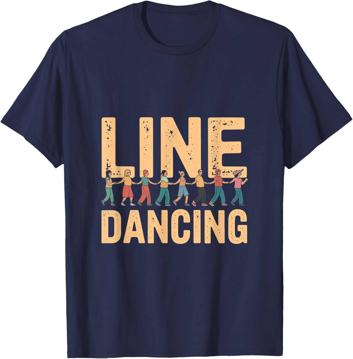 Line Dancing Line Dance T-Shirt - T-Shirt | Navy
