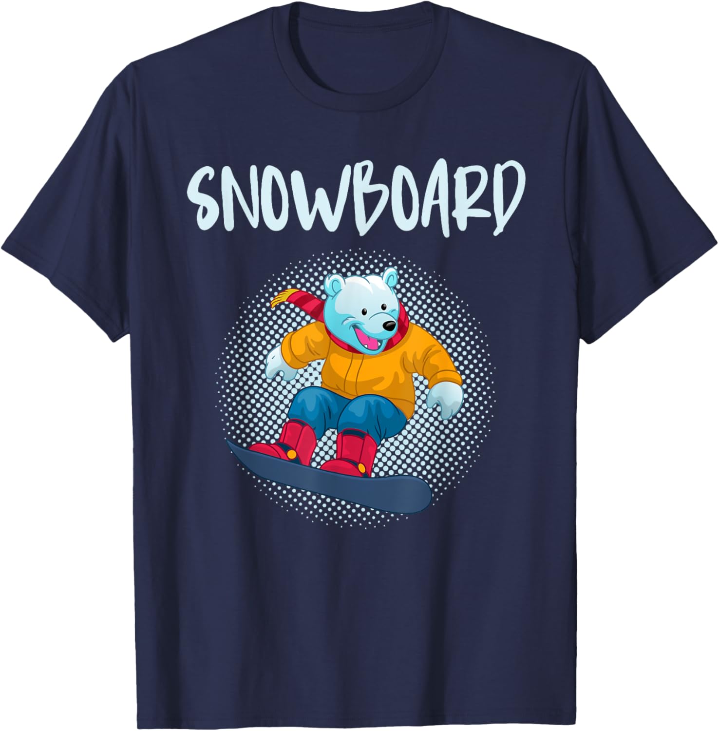Snowboarding Kids SNOWBOARD Snowboarder Toddlers T-Shirt - T-Shirt | Navy