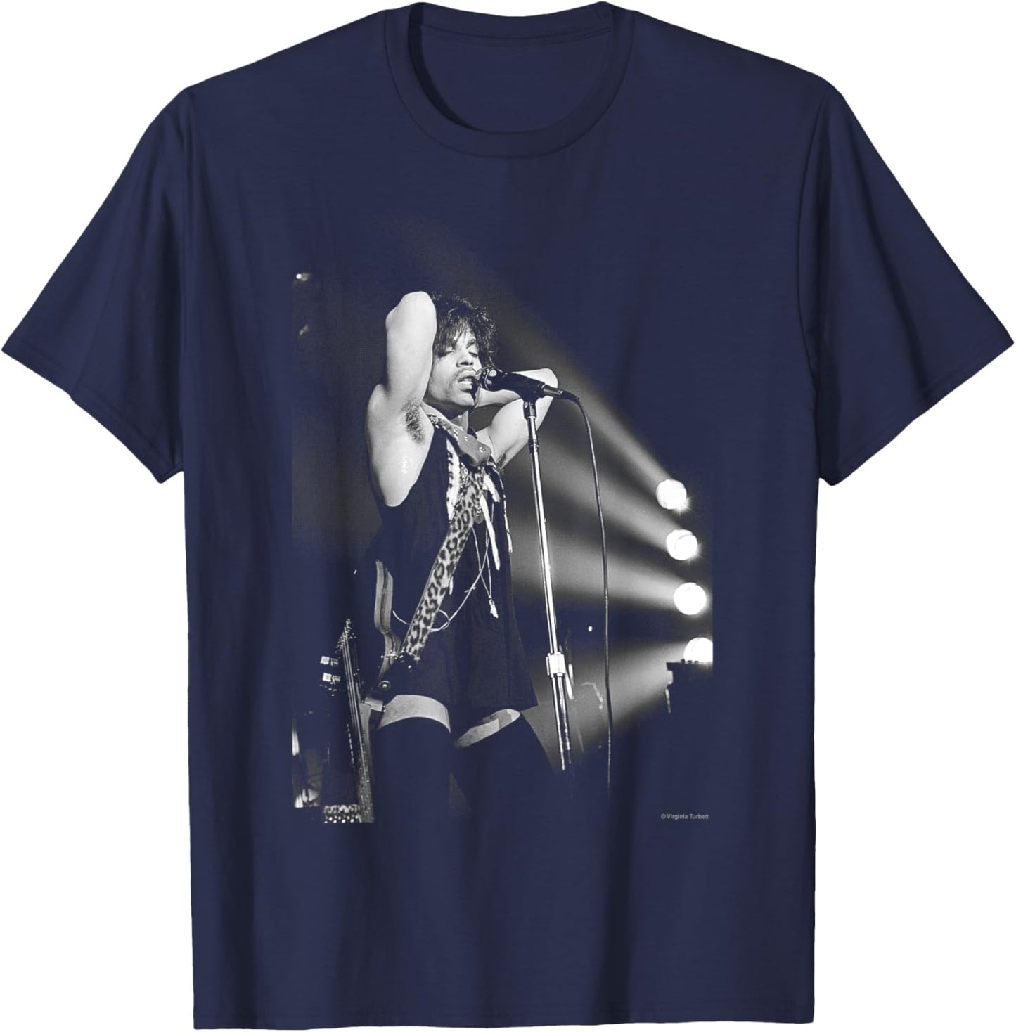 Prince Live Amsterdam Paradiso Club By Virgina Turbett T-Shirt - T-Shirt | Navy