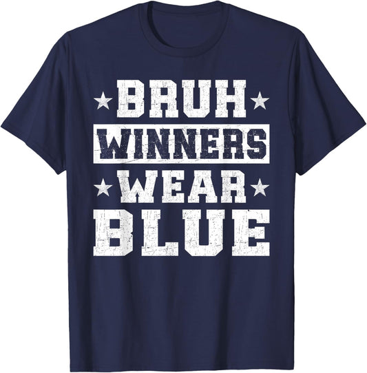 Spirit Week Winners Wear Blue Camp Team Game Color Sports T-Shirt - T-Shirt | Navy