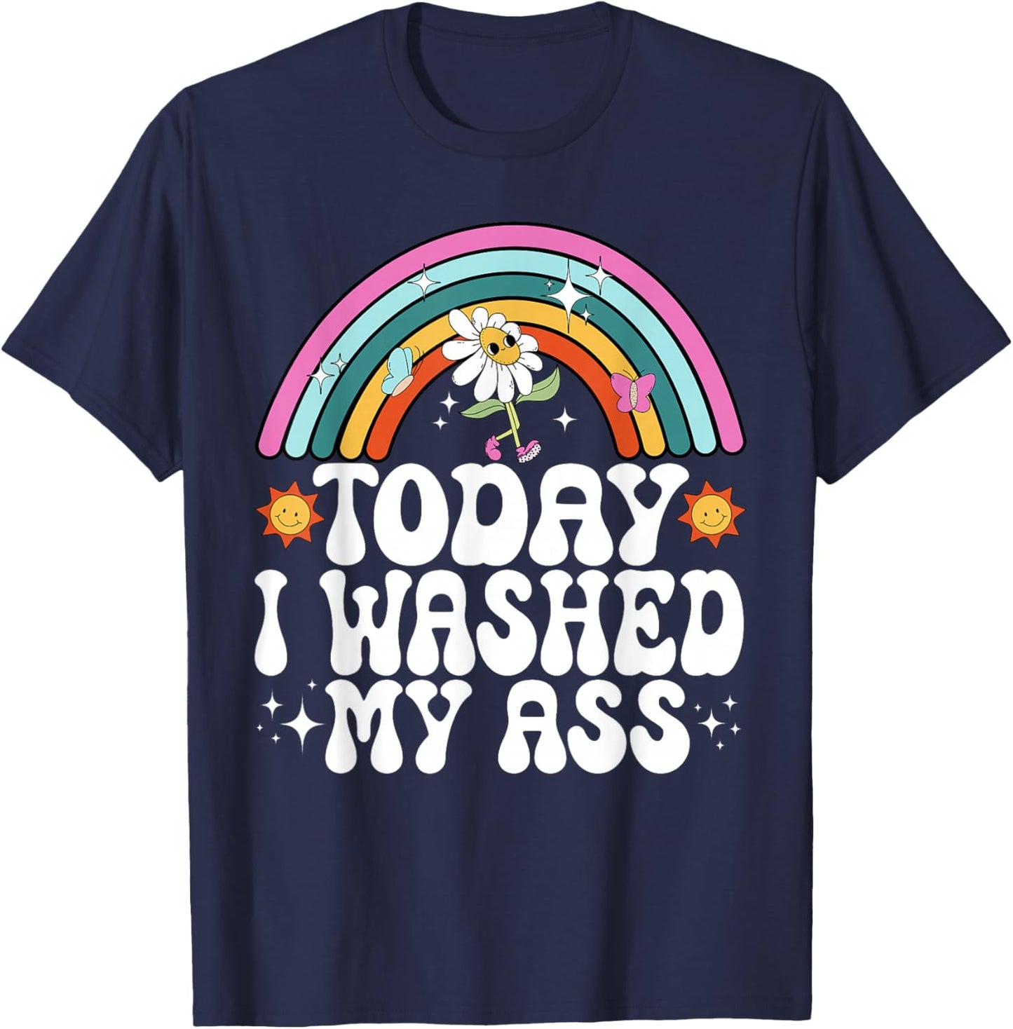 Funny Embarrassing Adult Humor T-Shirt - T-Shirt | Navy
