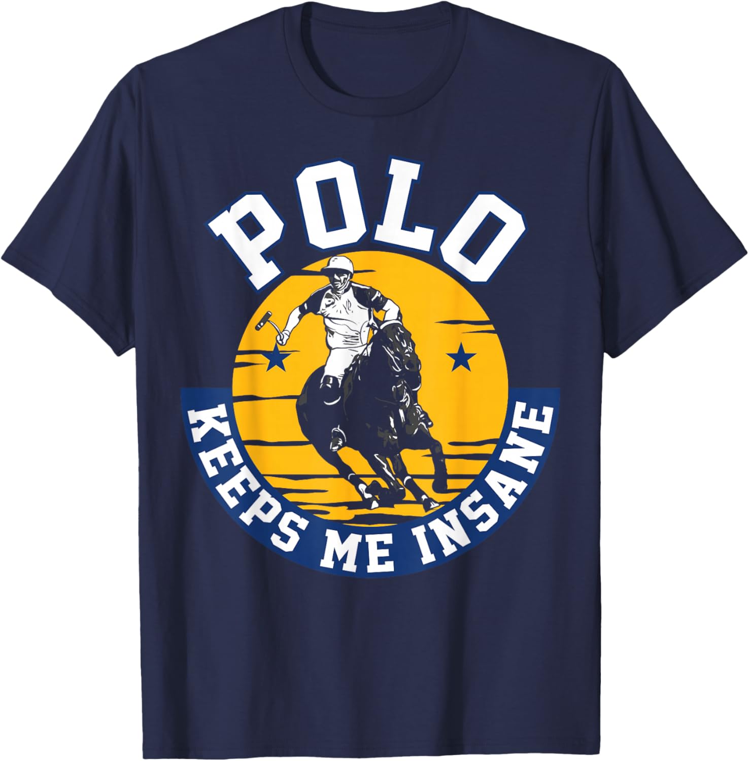 Sports Polo T-Shirt - T-Shirt | Navy