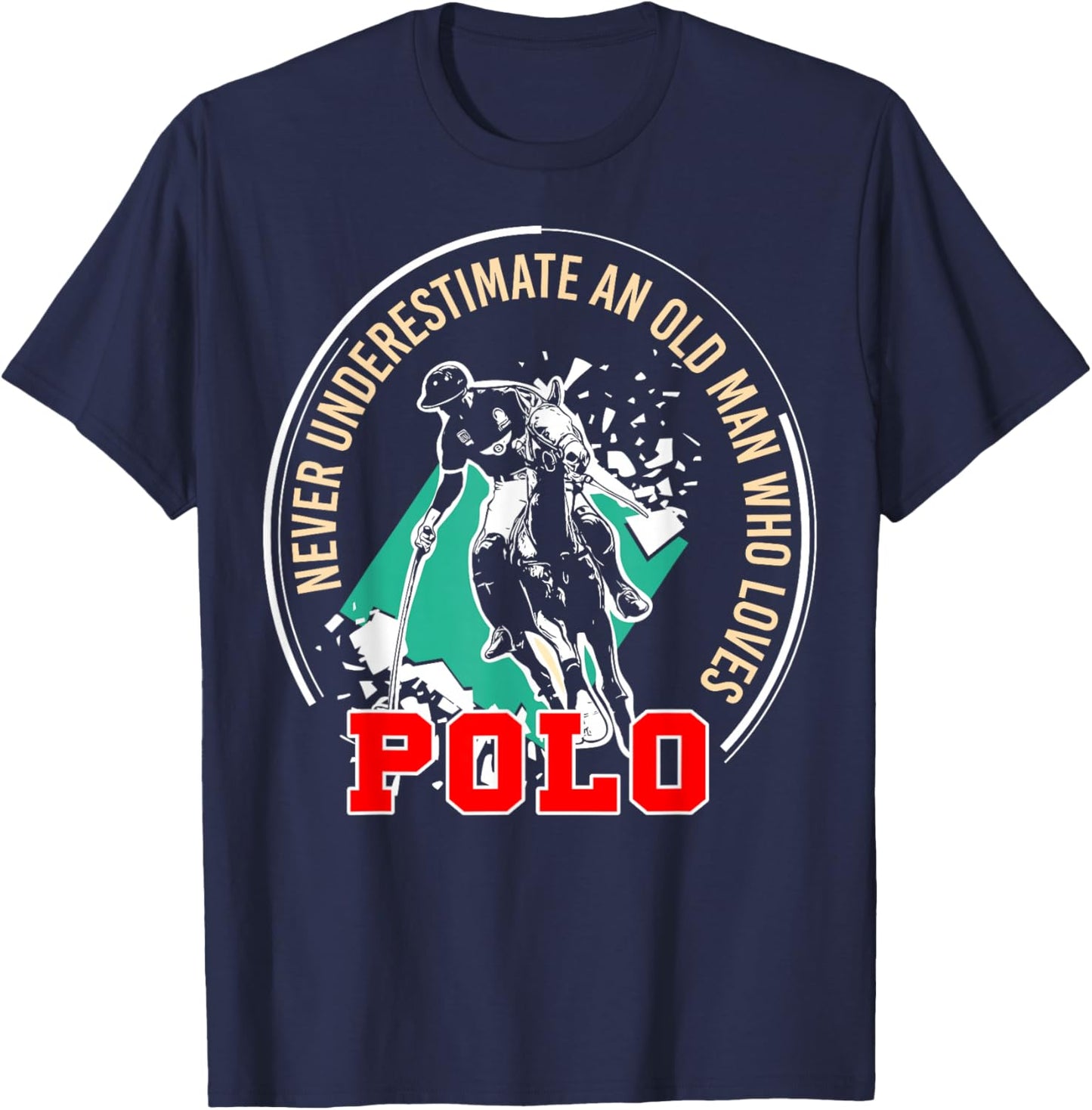 Sports Polo T-Shirt - T-Shirt | Navy