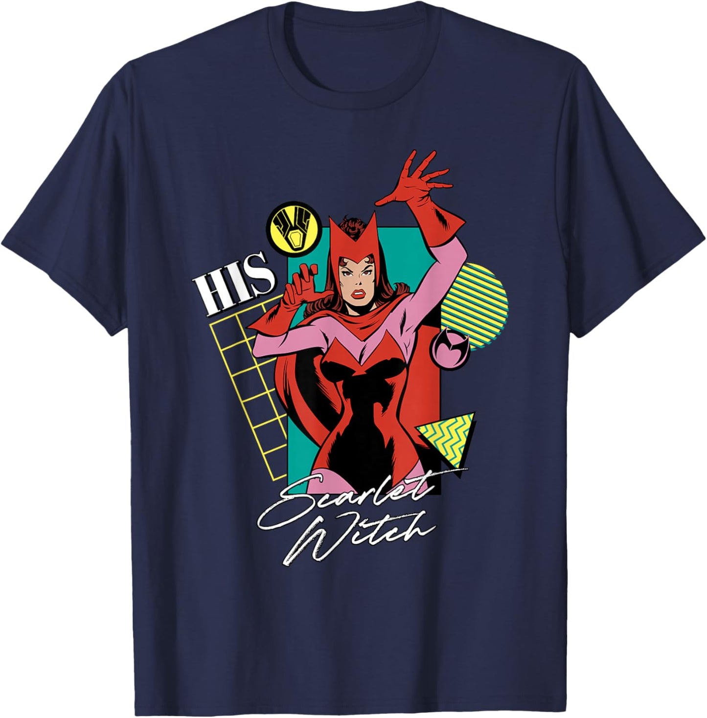 Marvel Valentine’s Day Couples Matching His Scarlet Witch T-Shirt - T-Shirt | Navy
