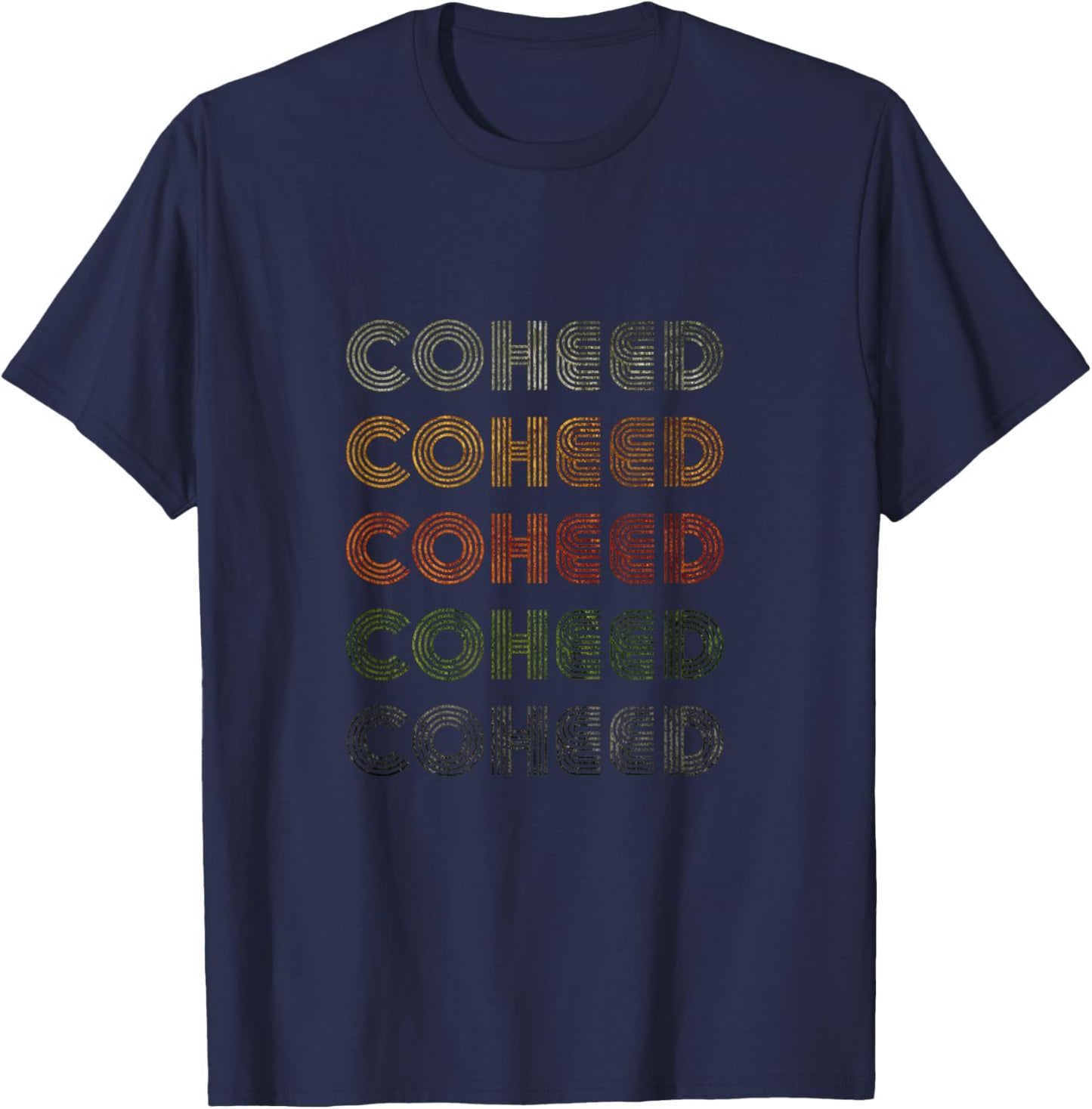 Love Heart Coheed Grunge Vintage Style Black Coheed T-Shirt - T-Shirt | Navy