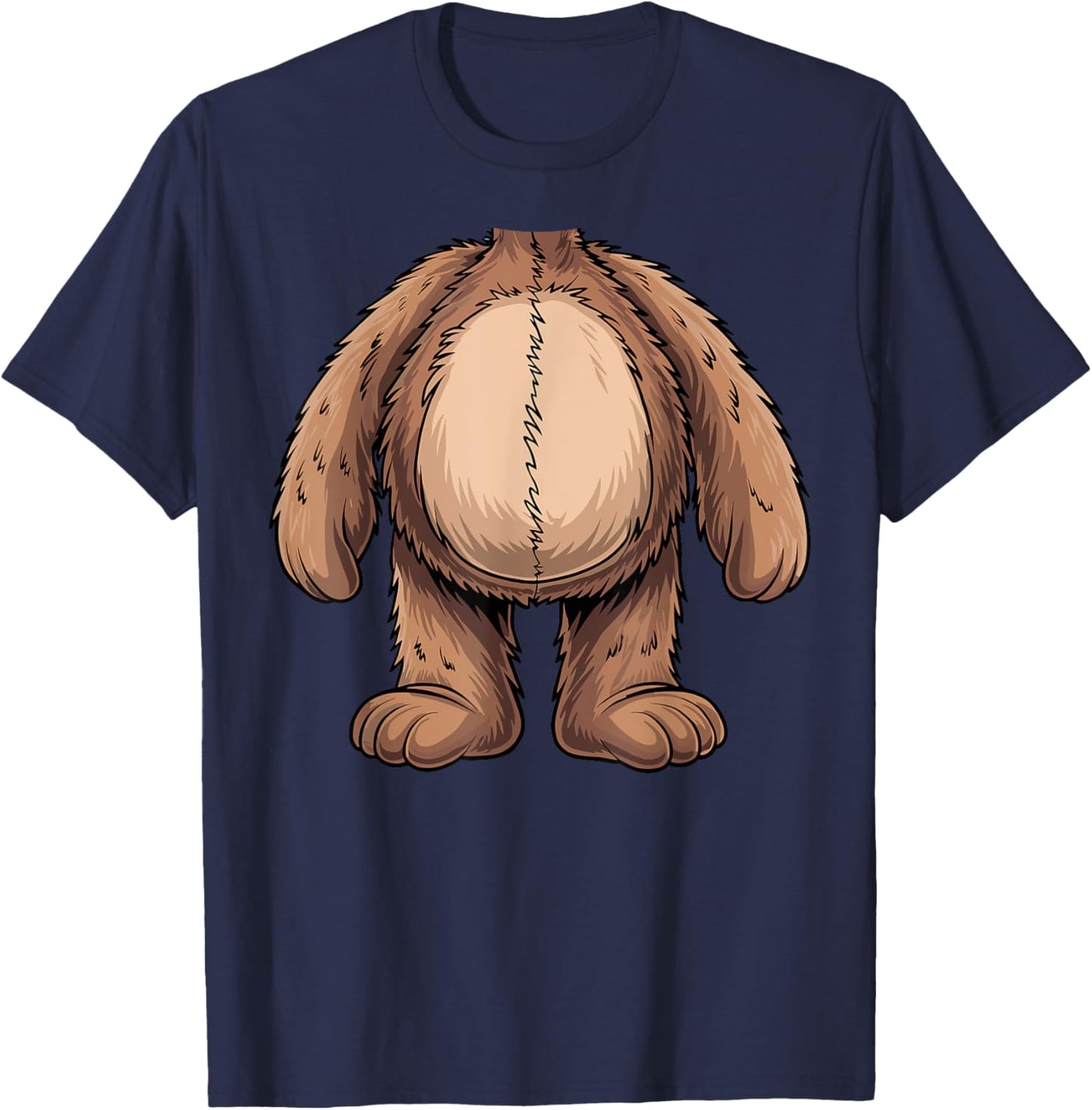 Teddy Bear Halloween Outfit Funny Simple Costume T-Shirt - T-Shirt | Navy