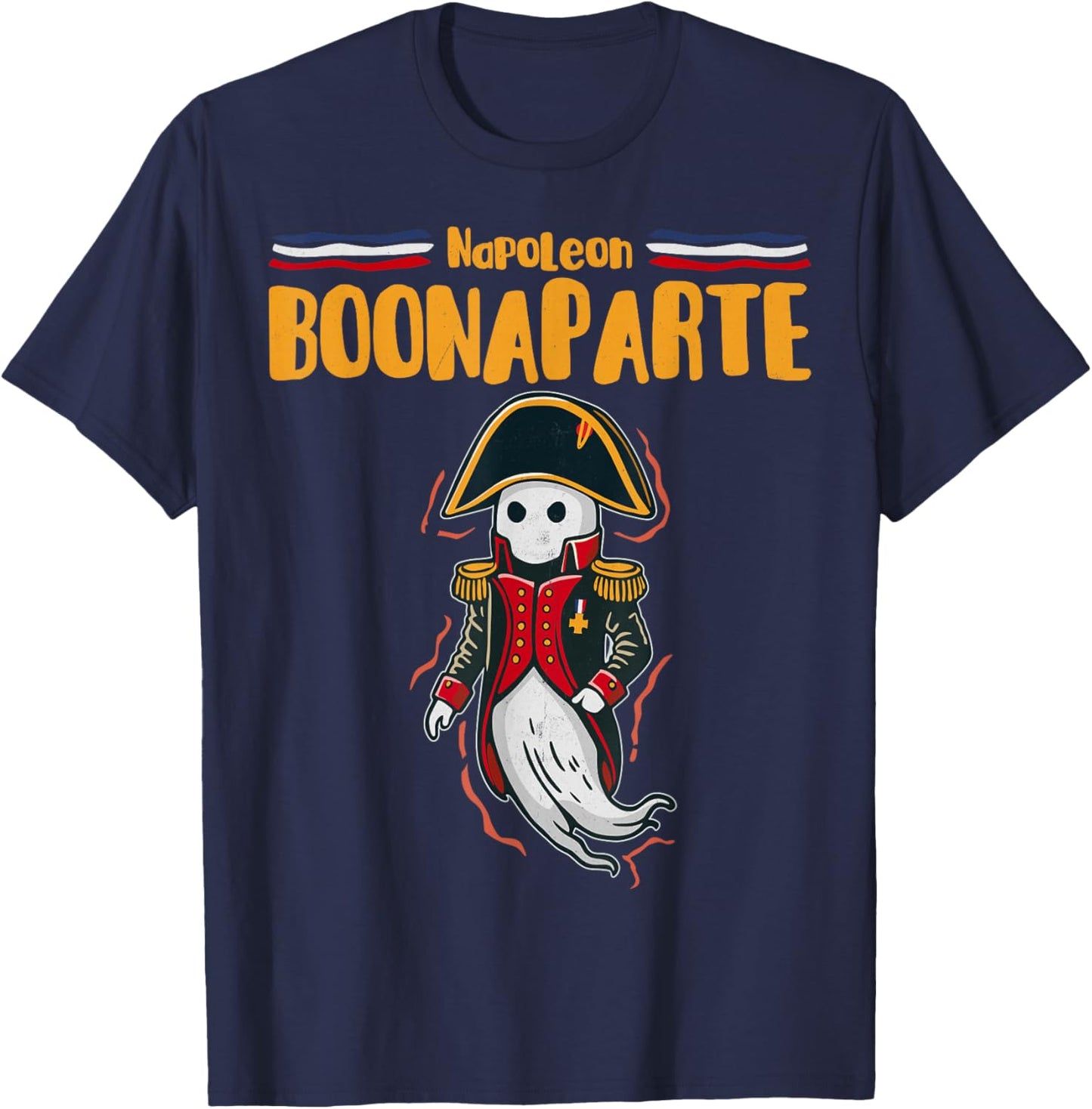 Napoleon Bonaparte Halloween Costume Historical Reenactment T-Shirt - T-Shirt | Navy