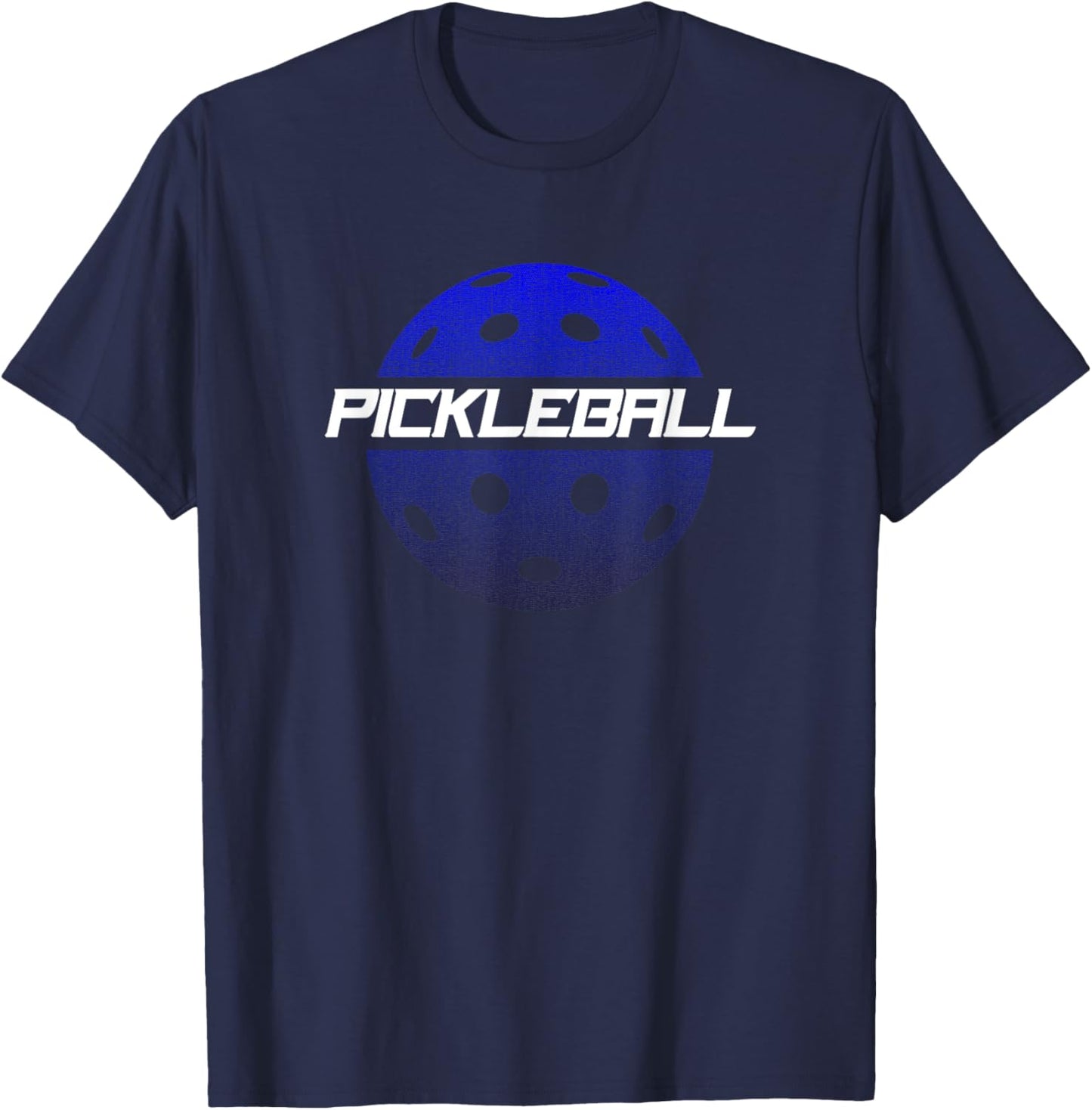 Pickleball - Stylish - Simple - Pickleball T-Shirt - T-Shirt | Navy