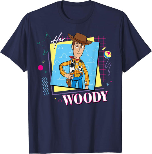 Disney and Pixar's Toy Story Couples Matching Her Woody T-Shirt - T-Shirt | Navy