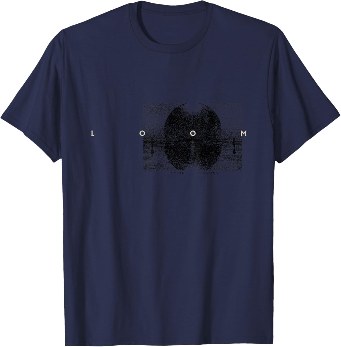 Official Imagine Dragons Loom Arc T-Shirt - T-Shirt | Navy