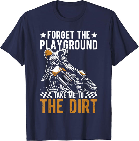 Flat Track Racing kids T-Shirt - T-Shirt | Navy