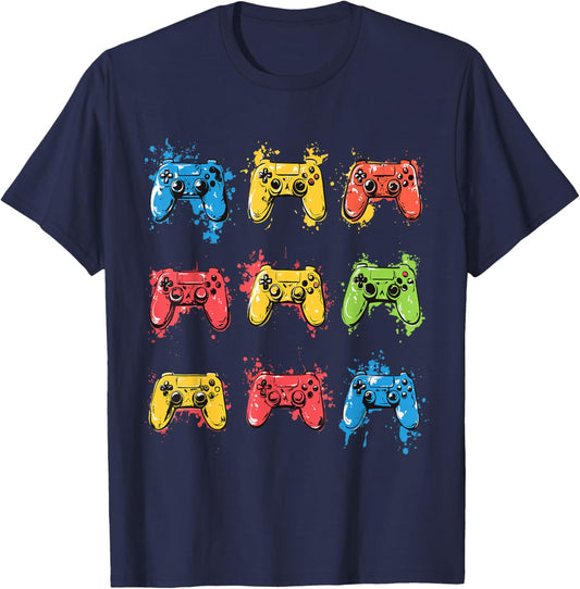 Video Gamer T-Shirt - T-Shirt | Navy