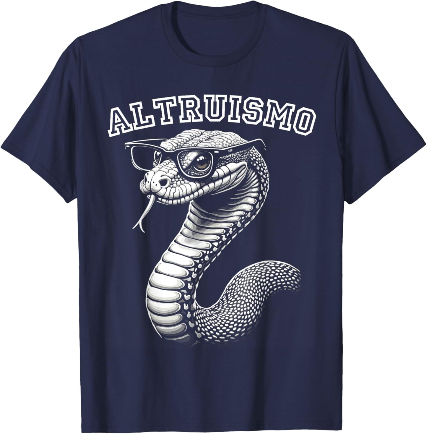 Altruismo House of Givers RCA School Snake Student T-Shirt - T-Shirt | Navy