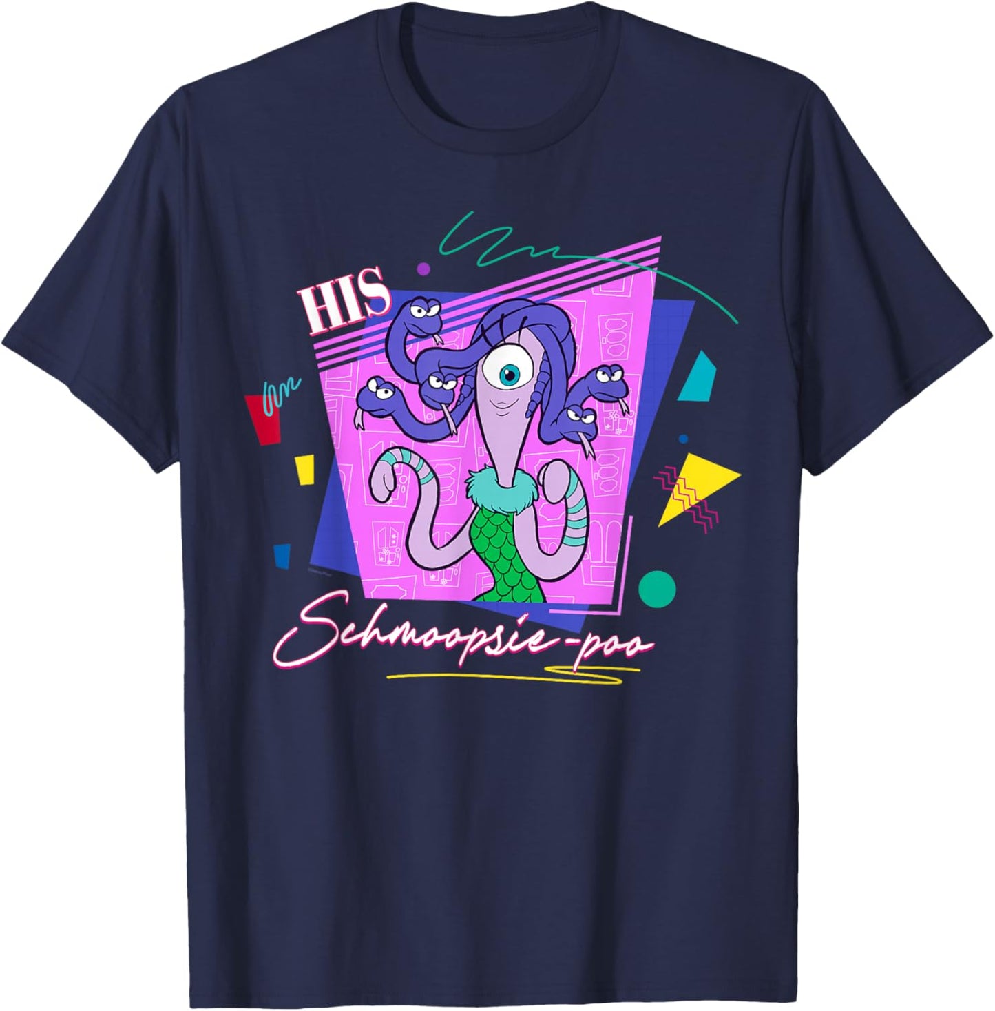 Disney & Pixar’s Monsters, Inc. Valentine His Schmoopsie-Poo T-Shirt - T-Shirt | Navy