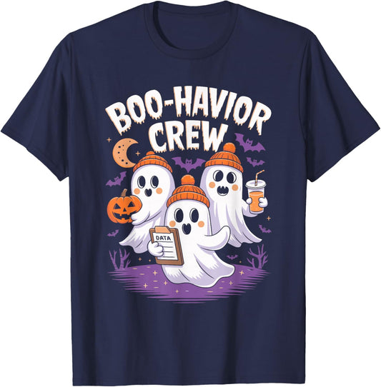 Boo Havior Crew T-Shirt - T-Shirt | Navy