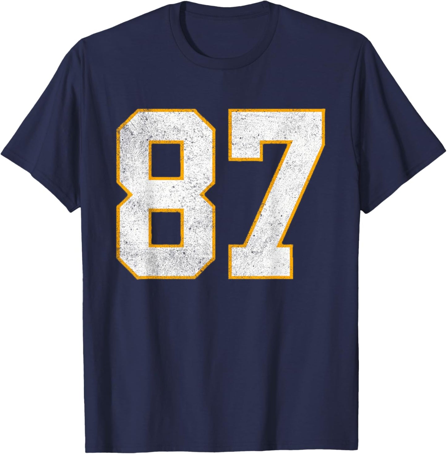 In My Number 87 Era Vintage Retro T-Shirt - T-Shirt | Navy